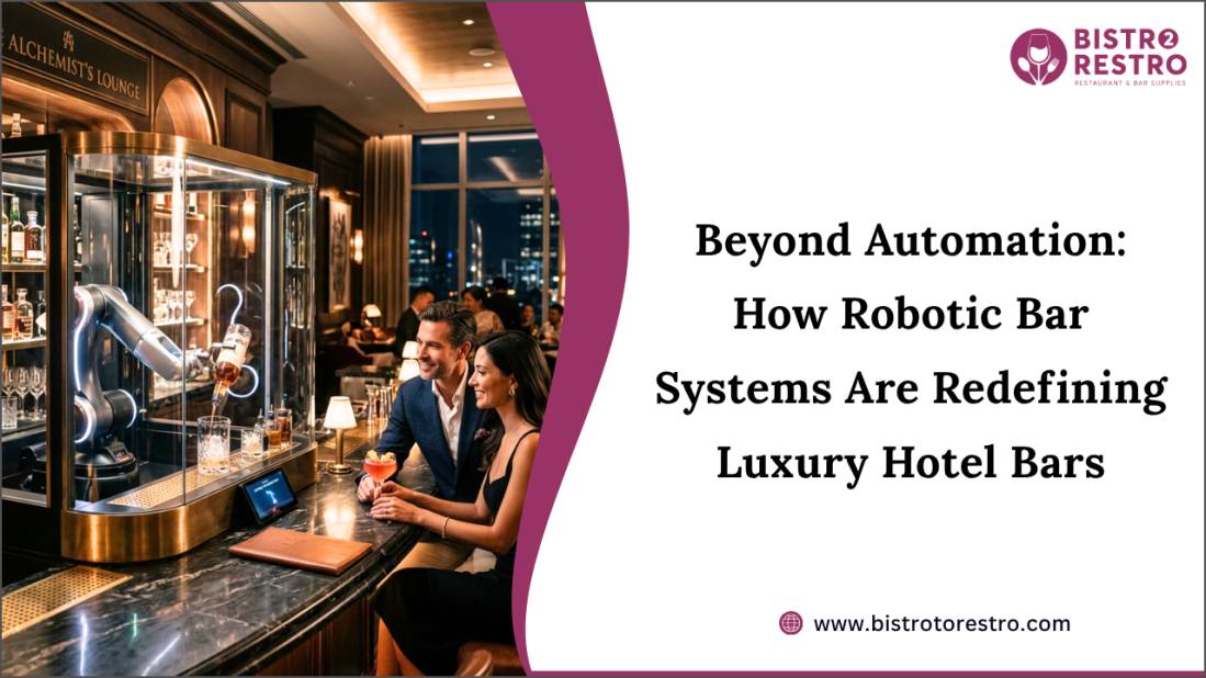 Beyond Automation: How Robotic Bar Systems Are Redefining Luxury Hotel Bars 