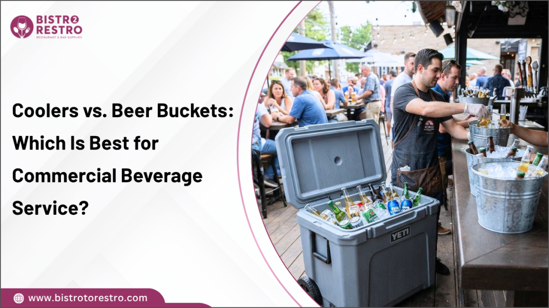 Coolers vs. Beer Buckets: Which Is Best for Commercial Beverage Service?