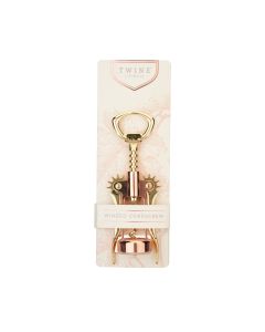 Copper and Gold Winged Corkscrew by TwineÂ®