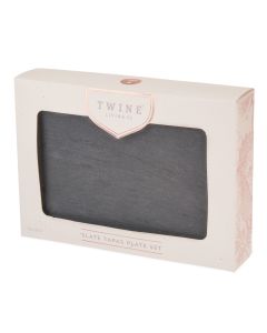 Slate Tapas Plates by Twine LivingÂ® (Set of 4)
