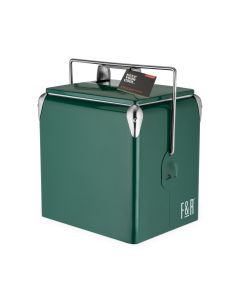 Green Vintage Metal Cooler by Foster & Ryeâ„¢