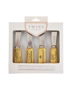 Cork Handled Cheese Spreader by Twine LivingÂ® (Set of 4)