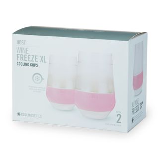 Wine FREEZE™ XL (set of 2) in Blush Tint by HOST®