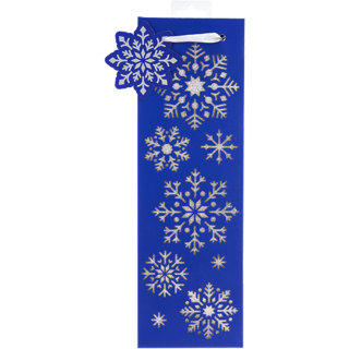 Diecut Snowflake Single-bottle Wine Bag by Cakewalk