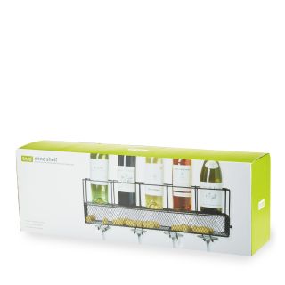 Wall Mounted Wire Wine Shelf and Cork Cage by True