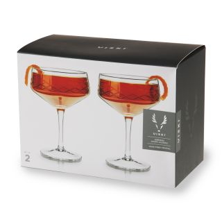Admiral Coupe Glasses by Viski