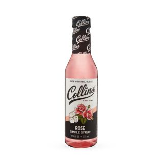 12.7 oz. Rose Simple Syrup by Collins