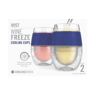 Wine FREEZE™ in Blue (set of 2) by HOST®