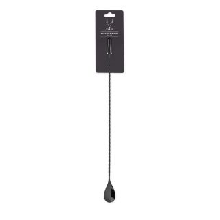 40cm Gunmetal Weighted Barspoon by Viski®