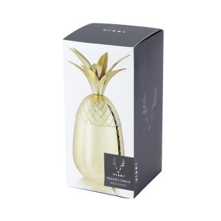 16oz Gold Pineapple Tumbler by Viski®