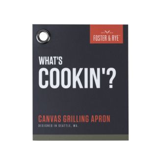 Canvas Grilling Apron by Foster & Ryeâ„¢