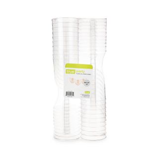 True Party: 6 oz Plastic Wine Glass Set, 20 pack