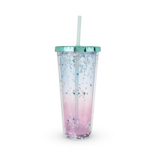 Mermaid Glitter Drink Tumbler by Blush®
