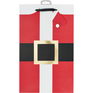 Santa's Suit Double-Bottle Wine Bag by Cakewalk