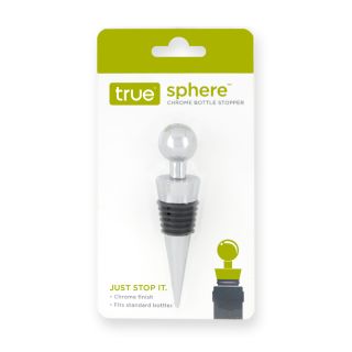 Sphereâ„¢: Chrome Bottle Stopper