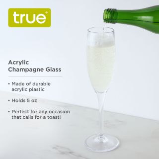Hardyâ„¢: Acrylic Champagne Glass