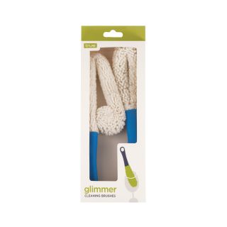 Cleanseâ„¢: Reusable Glassware Brushes