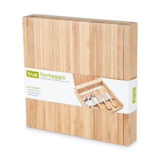Formaggioâ„¢: Bamboo Cheese Board & Tool Set