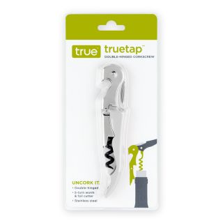 Truetapâ„¢: Double-Hinged Corkscrew in White