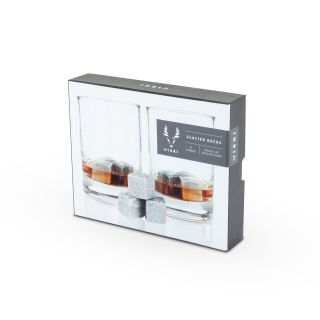 Glacier Rocks® Soapstone Cubes by Viski®