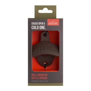 Wall Mounted Bottle Opener by Foster & Ryeâ„¢