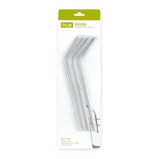 Sippyâ„¢: Stainless Steel Straws 4ct