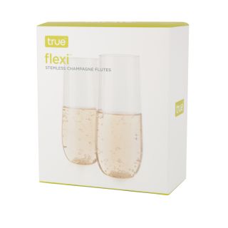 Flexiâ„¢: Stemless Champagne Flute Set