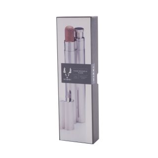 Stainless Steel Cigar Holder and 2 oz Flask by Viski®