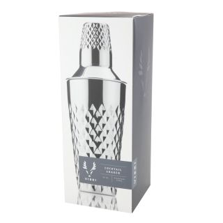 Stainless Steel Faceted Cocktail Shaker by Viski®