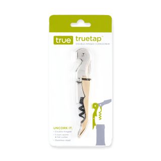 Truetapâ„¢ Gold Double Hinged Waiter's Corkscrew by True