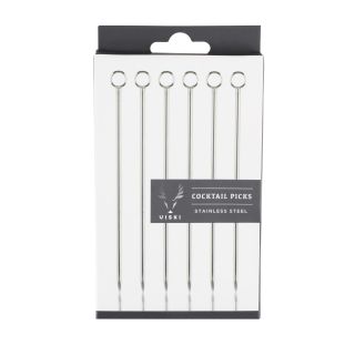 Stainless Steel Cocktail Picks by Viski®