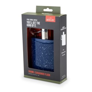 Enamel Carabiner Flask by Foster & Ryeâ„¢