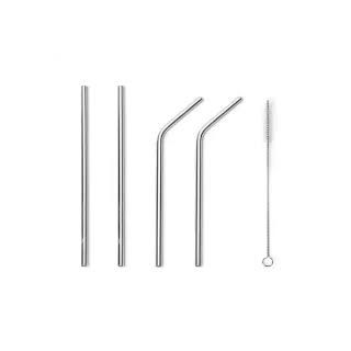 Stainless Steel Straws, Set of 4