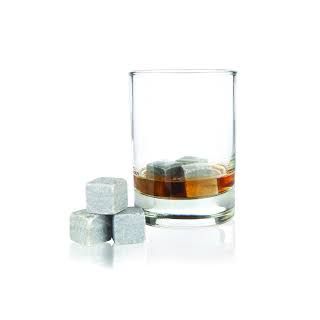 Whiskey Stones, 6 Piece Soapstone Cube Set