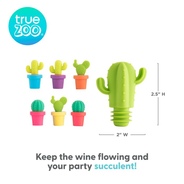 Cactus Stopper and Charm Set by TrueZoo - Thumbnail 2