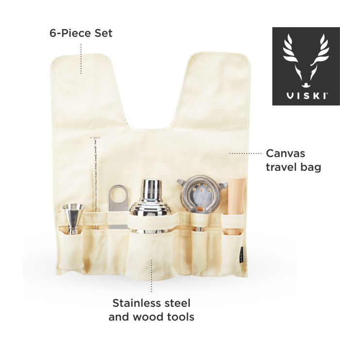 Viski Travel Bar Tools Kit - Thumbnail 4
