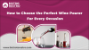 How to Choose the Perfect Wine Pourer for Every Occasion