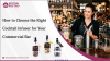 How to Choose the Right Cocktail Infuser for Your Commercial Bar